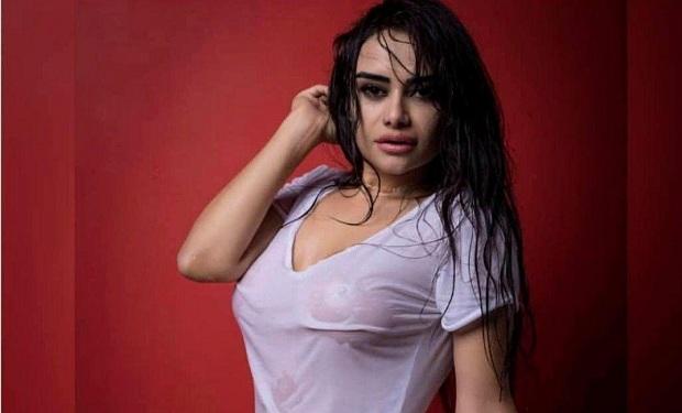 Naz Milanın biabırçı görüntüsü yayıldı: Çılpaq formada maska ilə...