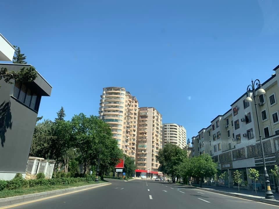 Sərt karantin günündə Bakı - FOTOSESSİYA