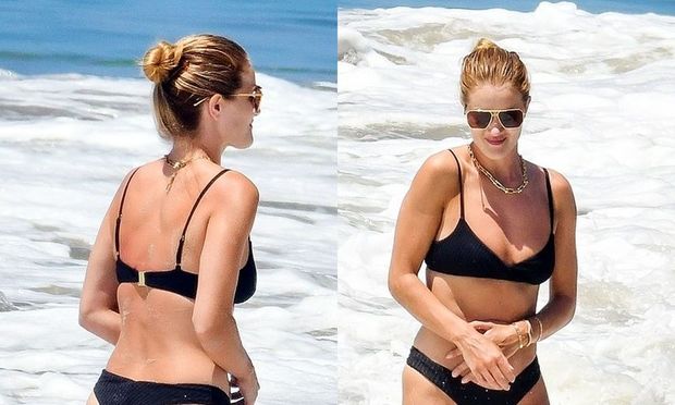 “Victoria's Secret” “mələyi”nin çimərlik FOTOLARI