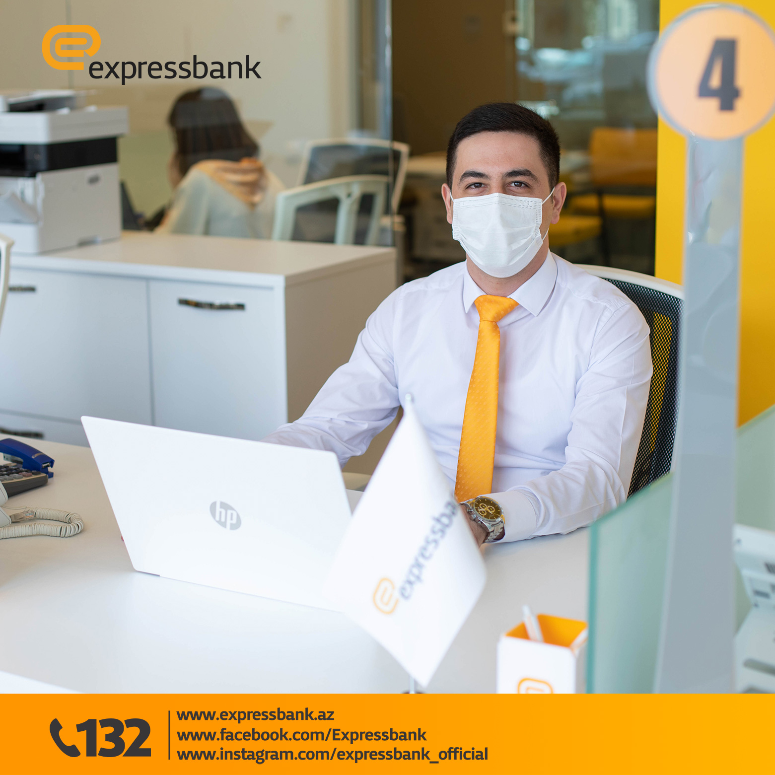 Expressbank Yasamal filialını yeni ünvanda müştərilərinin xidmətinə təqdim etdi- FOTOLAR