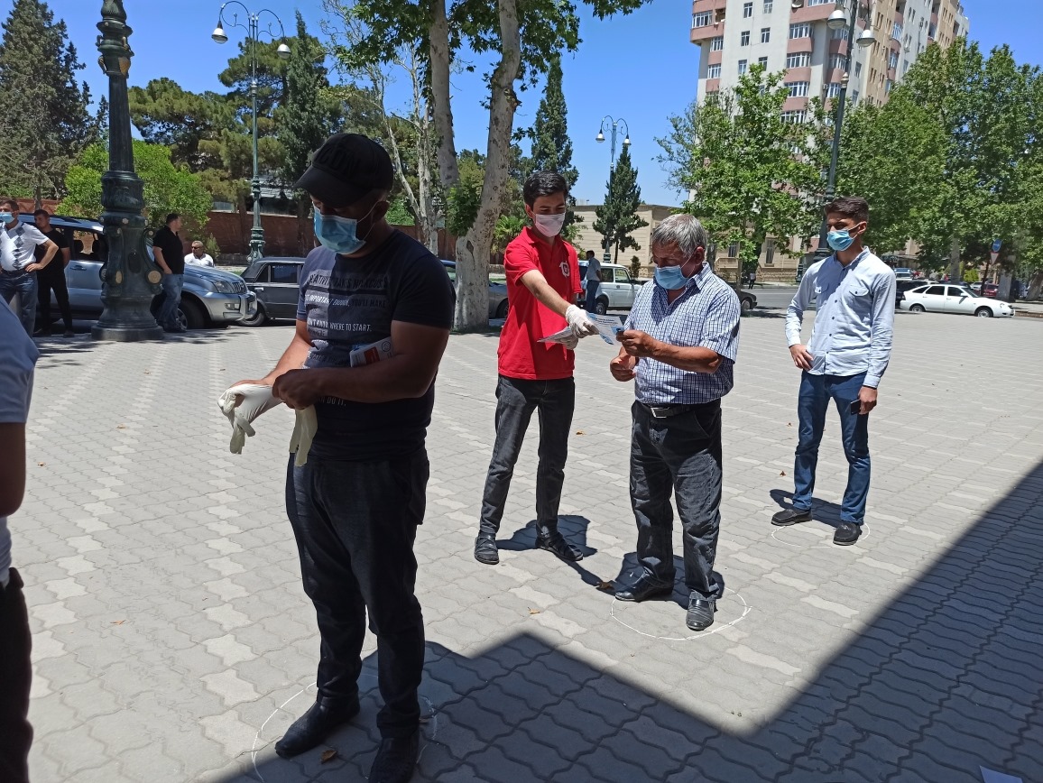 Könüllülük sərhəd tanımır - FOTOLAR