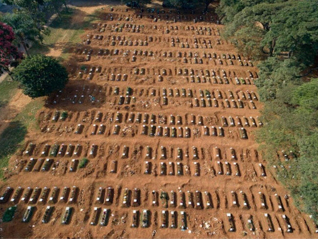 Karantin rejimi tətbiq olunmayan ölkədə sırf koronavirusdan 4 ayda 49 min insan ölüb