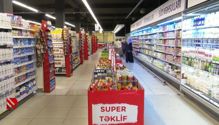 Marketlərdə ərzaq qıtlığı yaşanırmı? - VİDEO