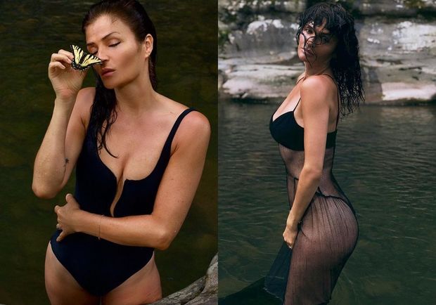 51 yaşlı model cazibədarlığı ilə göz qamaşdırdı – FOTO