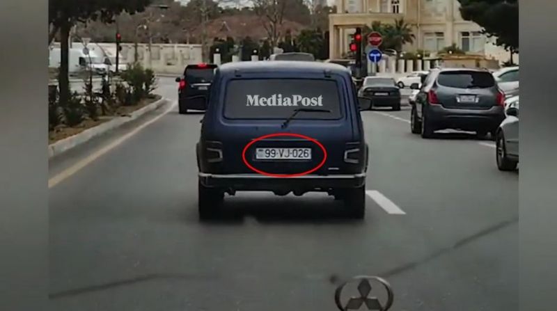 Bakıda rəisi öldürən sürücünün nömrəsi “Niva”da görüntüləndi — VİDEO