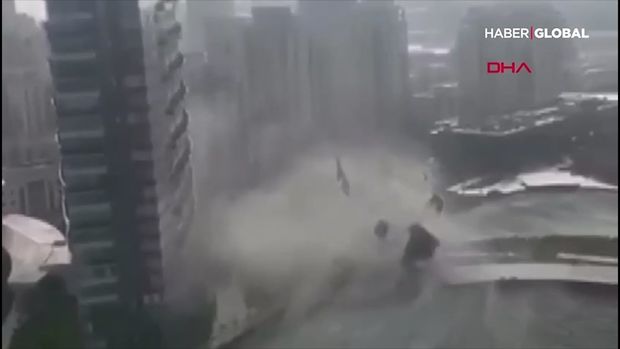 İstanbuldakı qasırğanın yeni görüntüləri yayıldı - VİDEO