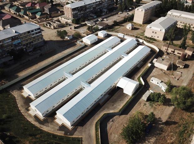 Gəncədə modul tipli xəstəxana açıldı - FOTO