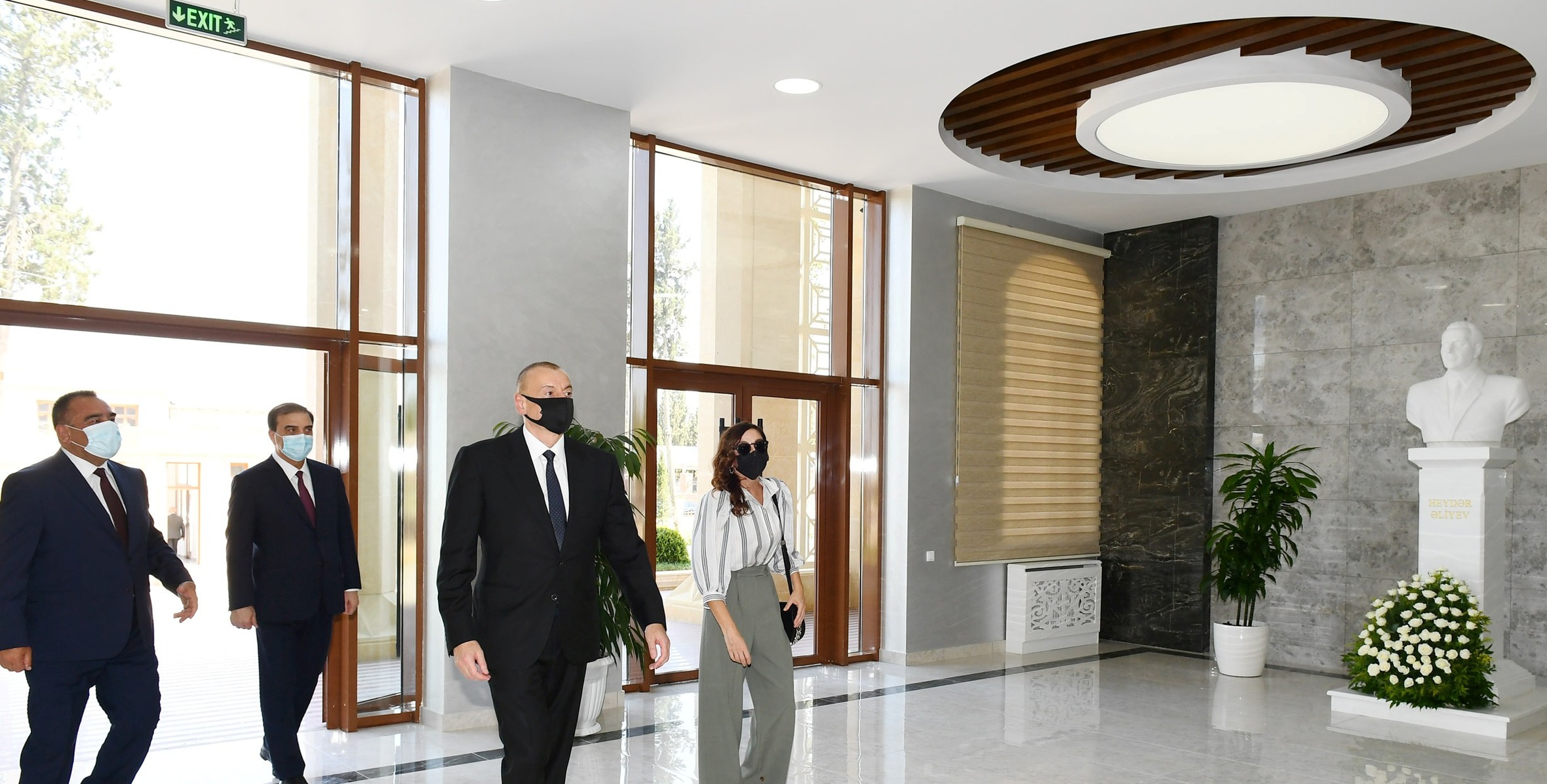 İlham Əliyev Azərbaycan Dövlət Aqrar Universitetinin yeni tədris korpusunun açılışında iştirak edib