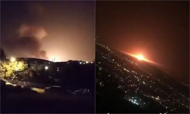 İranda nüvə obyekti ərazisində güclü partlayış - VİDEO