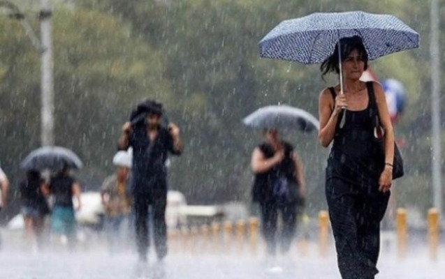 Sabah yağış yağacaq, dolu düşəcək