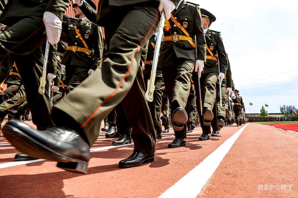 102 illik şərəfli yolun davamçıları - hərbi hissədən - REPORTAJ - VİDEO