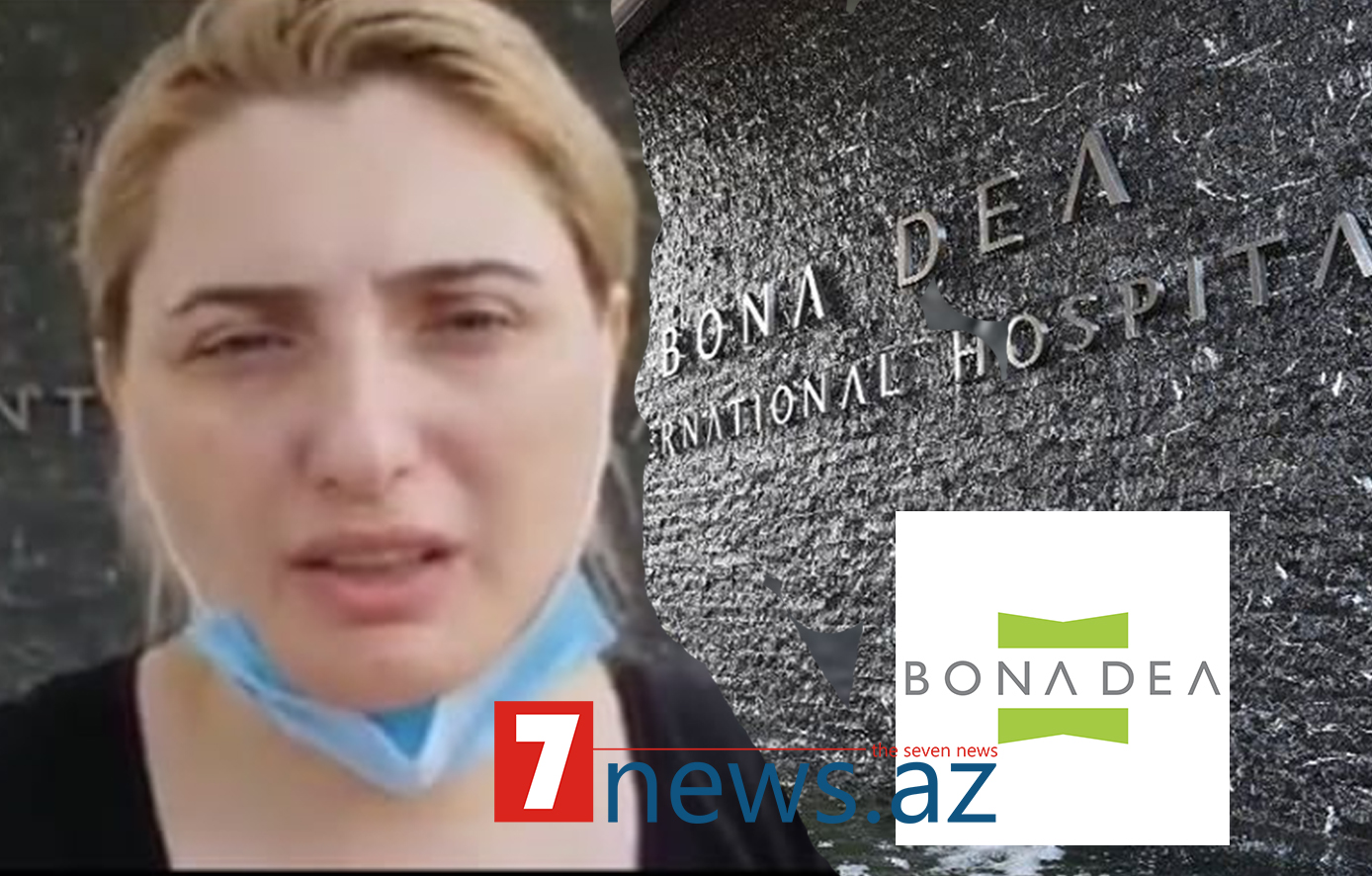 'BONA DEA INTERNATIONAL HOSPITAL' 8 min manata görə uşağın nəşini girov saxlayır - VİDEOMÜRACİƏT