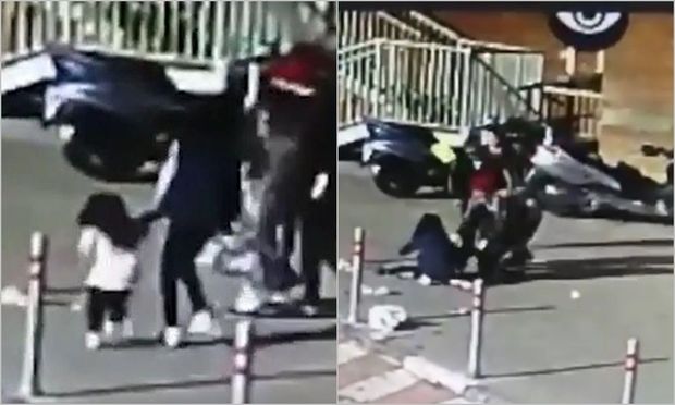 Eyvandan atılan zibillə uşağın başını yardılar - ANBAAN VİDEO