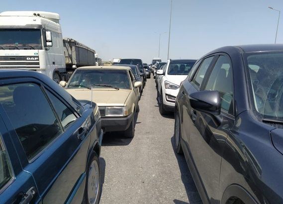 Yüzlərlə maşın icazə olmadan postlardan keçmək istədi - RƏSMİ