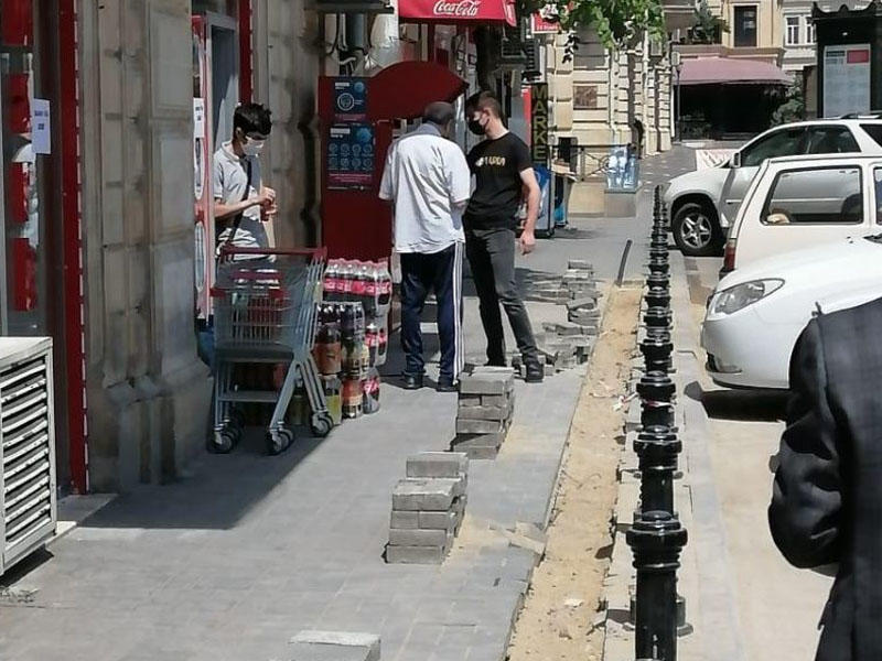 Bakıda koronavirus xəstəsinin mağazaya getdiyi aşkarlanıb - VİDEO - FOTO