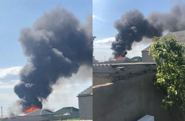 Пожар в Баку потушен - ОБНОВЛЕНО + ФОТО/ВИДЕО