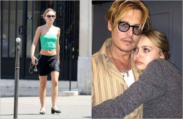 Conni Depp 13 yaşlı qızını marixuanaya qonaq edib