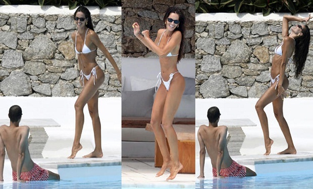 Məşhur model nişanlısı üçün bikinidə cazibədar RƏQS ETDİ — FOTO