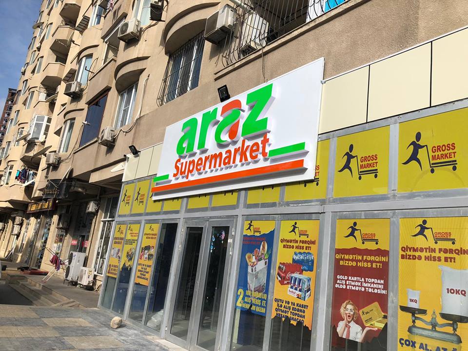“Araz supermarket”in mağazaları karantin qaydalarını pozdu