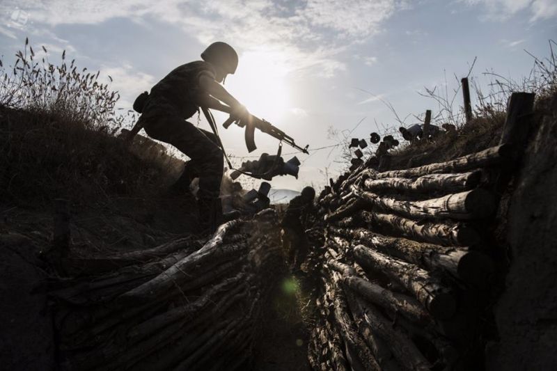 Döyüşlərin getdiyi Tovuzdan son görüntülər — VİDEO