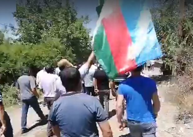 Şəhid gizirimiz dəfn edildi - FOTO