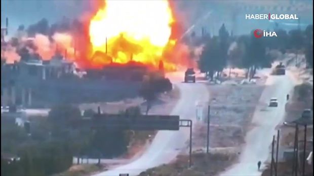 Suriyada Rusiya və Türkiyə hərbçilərinə hücum edilib: Yaralılar var - VİDEO