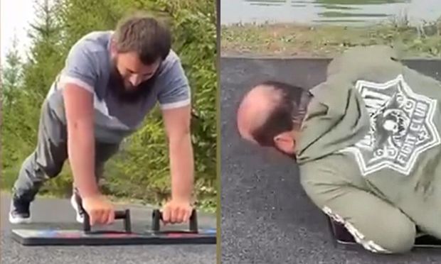 Kadırov məmurlara “jim” etdirdi - VİDEO