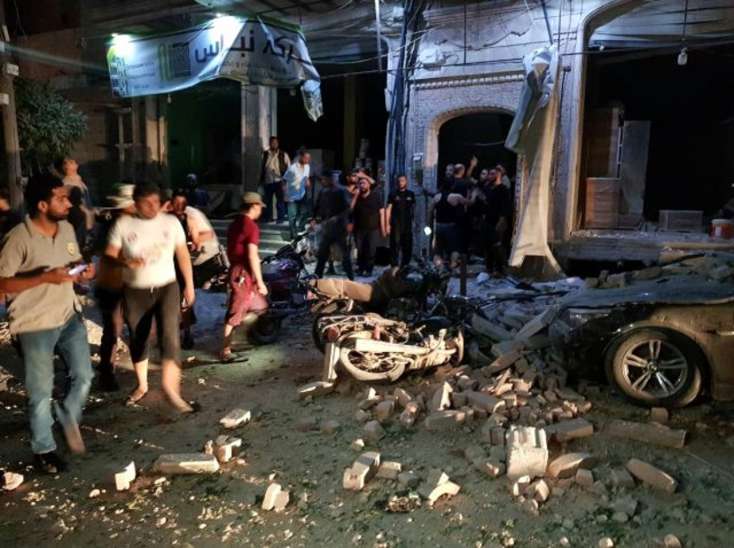 Rus qırıcları Türkiyə nəzarətindəki bölgəni vurdu: Ölən və yaralananlar var