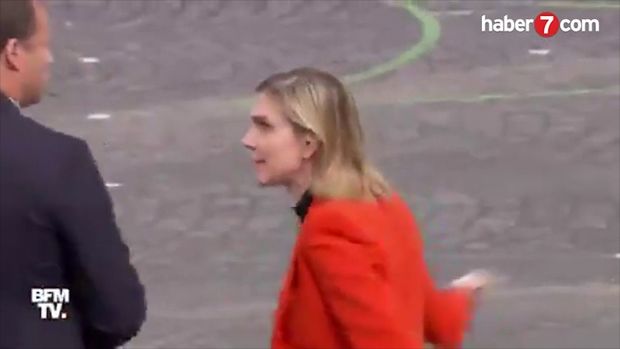 Maskasını xidməti avtomobilində unudan fransalı nazir həyəcandan özünə nəzarəti itirdi - VİDEO