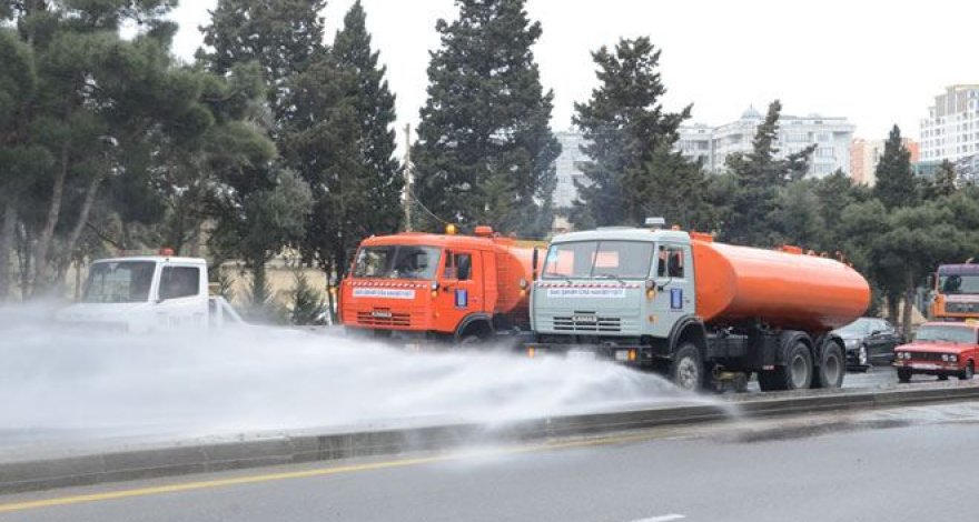 В выходные в Баку будет проведена очередная масштабная дезинфекция