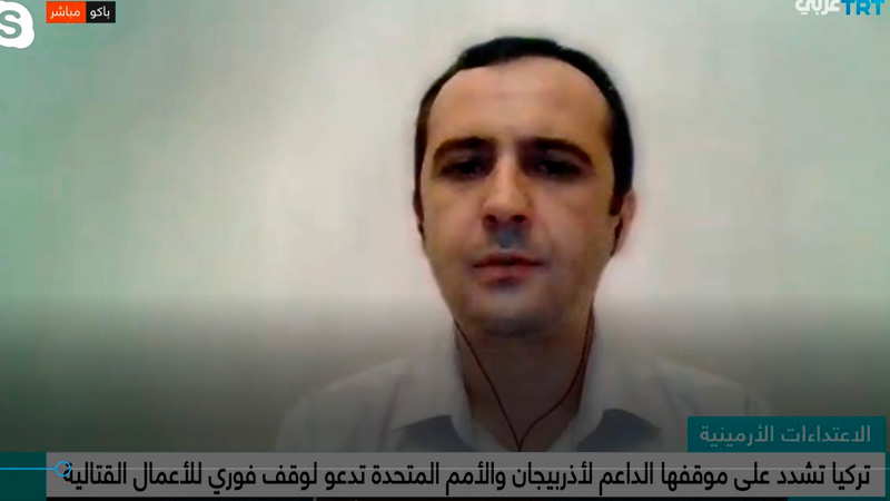 Elməddin Behbud TRT-də son hadisələrdən danışdı (VİDEO)