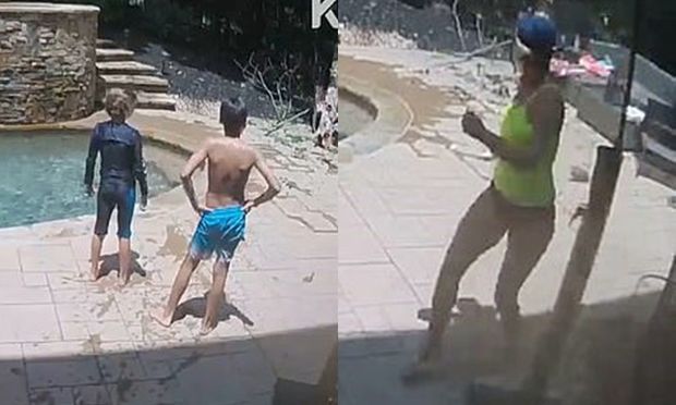 Uşağın fəryadı qadını faciəvi ölümdən xilas etdi - VİDEO