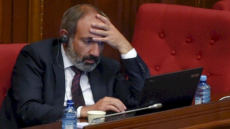 Paşinyandan canlı yayımda iyrənc hərəkət - VİDEO