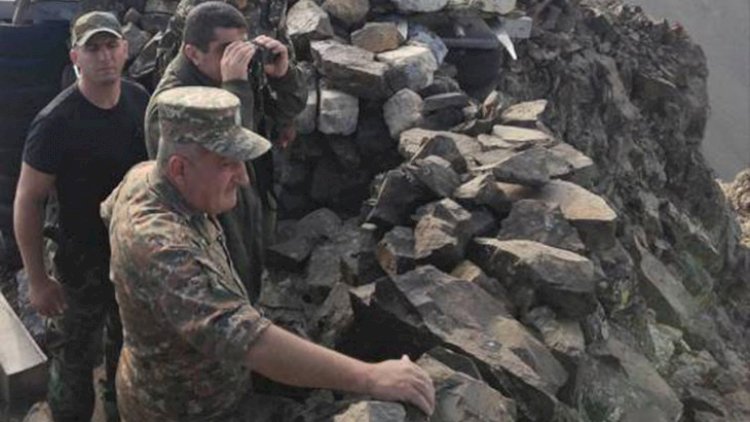 Erməni separatçılarının “lideri” Murova qalxdı - Fotolar