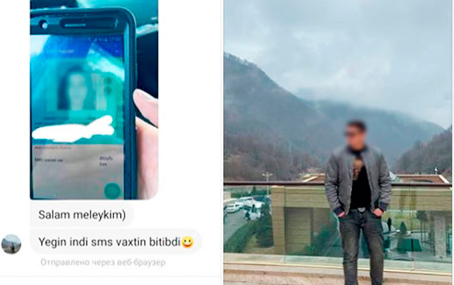 SMS-i yoxladıqdan sonra qadına mesaj yazan polis işdən çıxarıldı