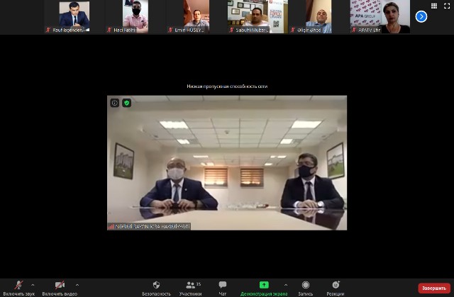 Milli Mətbuatın 145 illiyi ərəfəsində Nəsimi rayonunda video-müşavirə keçirilib