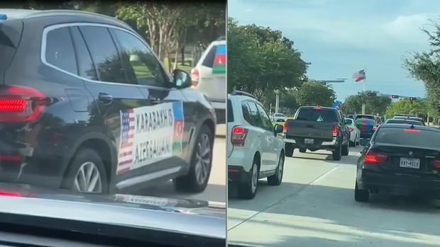 В США прошла акция в поддержку азербайджанской армии - ВИДЕО