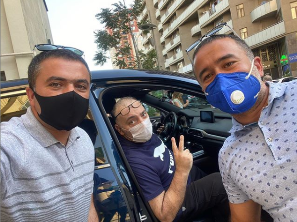 Koronavirusdan sağalan Bəhram evə buraxıldı