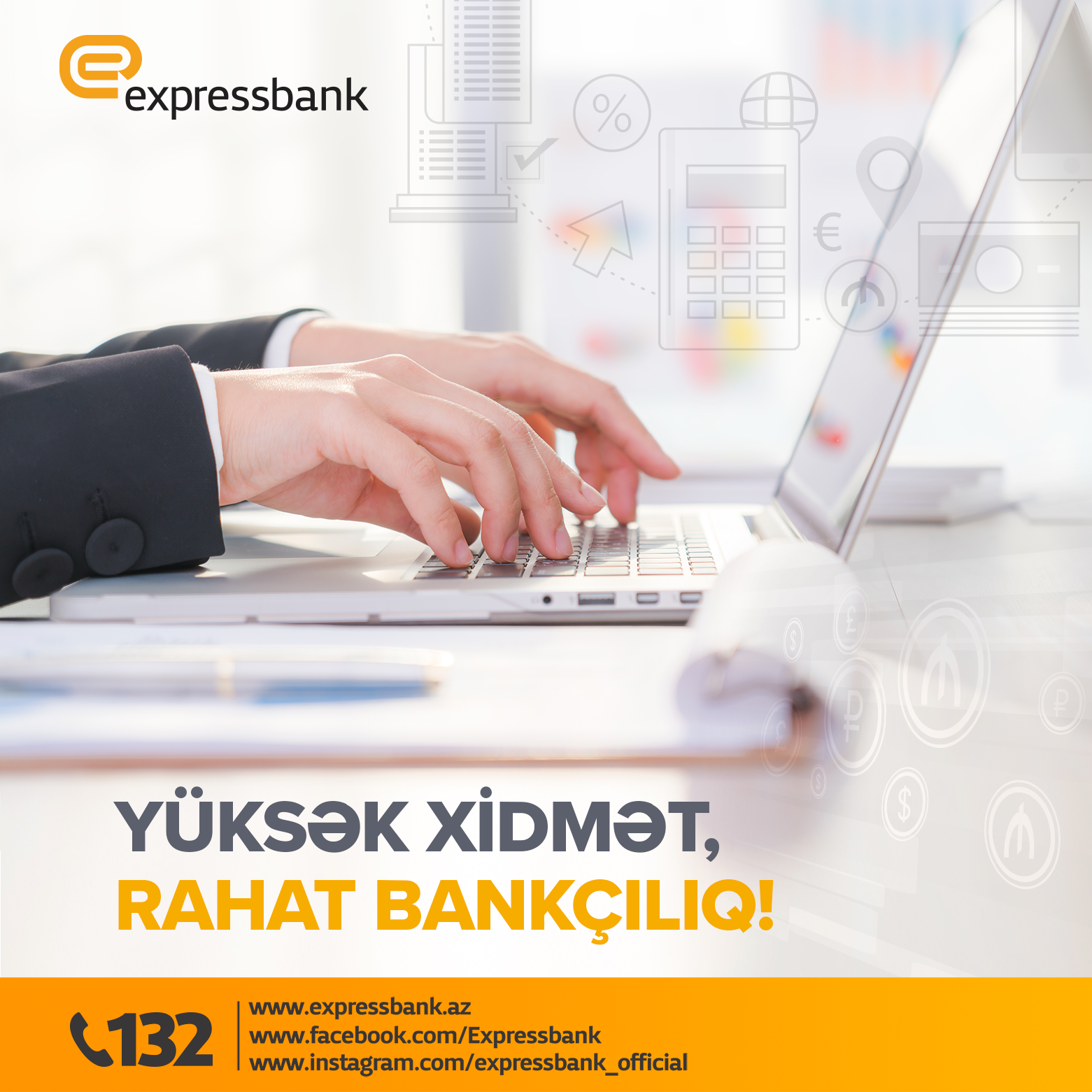 Rəqəmsal bank xidmətləri Expressbank-la daha rahatdır!