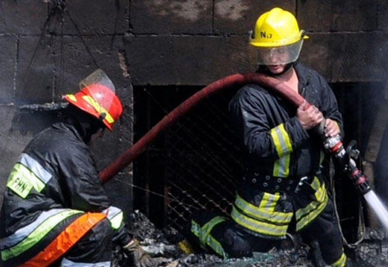 На заводе в Сумгайыте произошел пожар, есть пострадавшие
