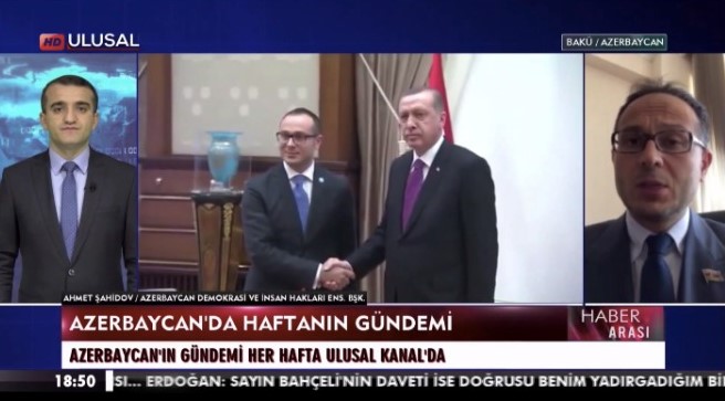 Millət vəkili Ramil Həsən Türkiyə televiziyasına danışdı, 