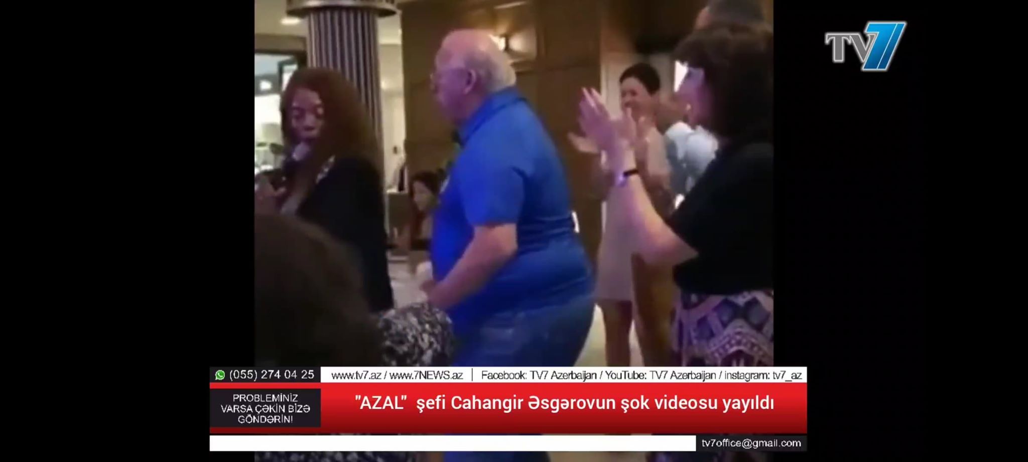 AZAL 'şefi' Cahangir Əsgərovun biabırçı VİDEOSU YAYILDI