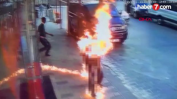 Qardaşının üzərinə kimyəvi maye tökərək yandırdı – VİDEO