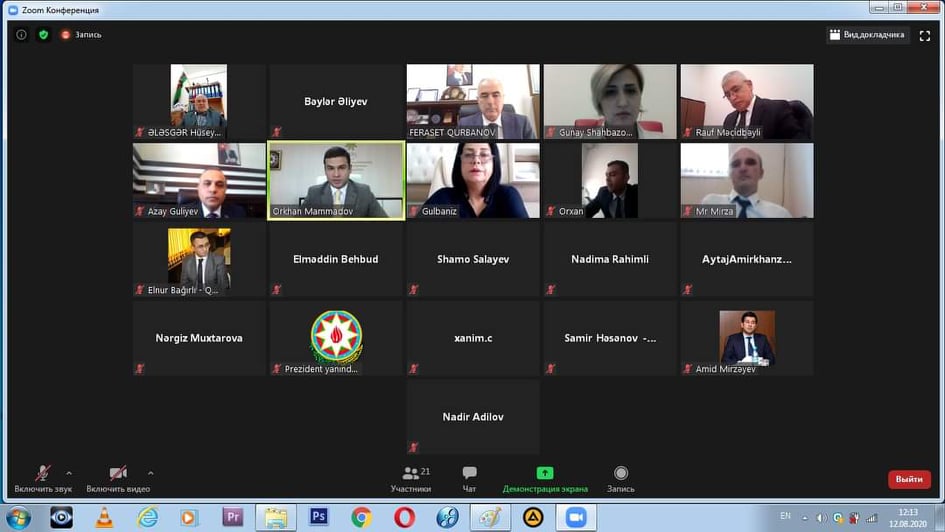 Şura və Agentlik qalib QHT-lərlə onlayn görüş keçirib