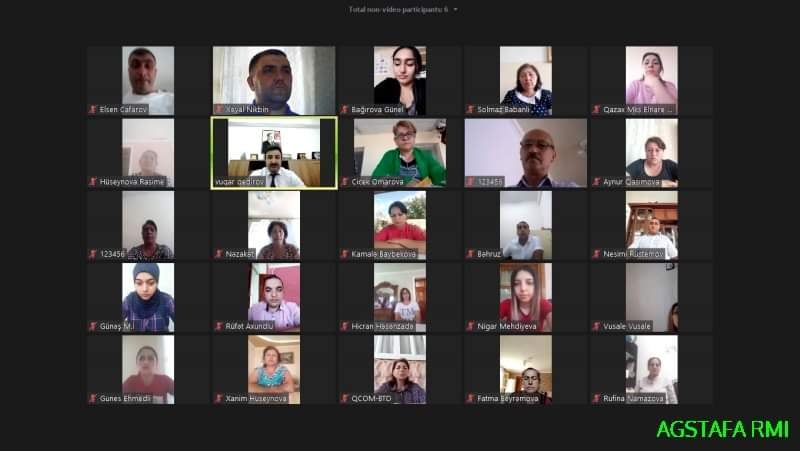 AĞSTAFA REGİONAL MƏDƏNİYYƏT İDARƏSİ NÖVBƏTİ VİDEOKONFRANSI 12 AVQUST BEYNƏLXALQ GƏNCLƏR GÜNÜNƏ HƏSR ETDİ