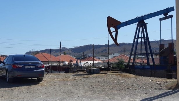 Torpaq zəbt etdi, polislər gələndə bacısının arxasında gizləndi — FOTO