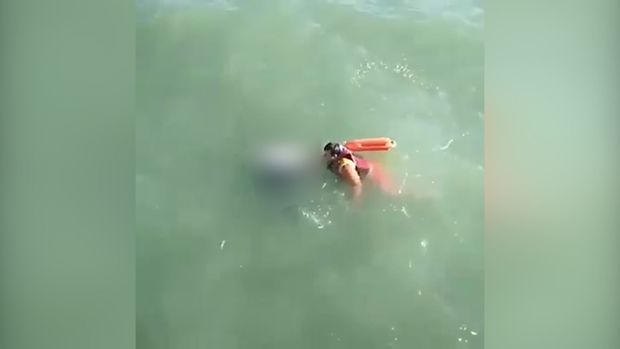 В Сумгайыте в море нашли тело женщины - ВИДЕО