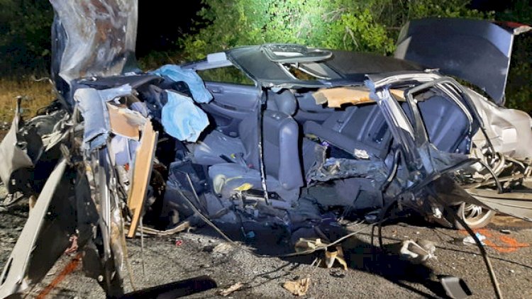 Bakı-Şamaxı yolunda qəza: Qadın öldü, uşaqlar yaralandı