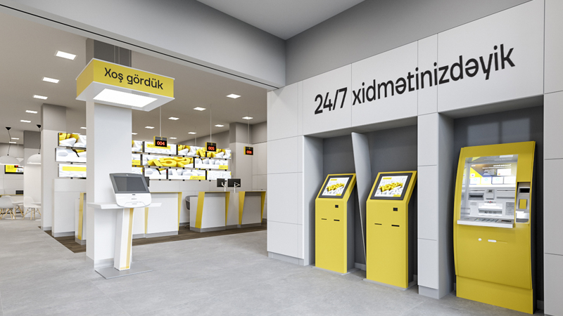 Yelo Bank yeni konseptdə filialın açılışına hazırlaşır
