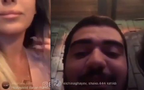 Bakıda qızların gecə klubundan biabırçı canlı yayımı - Karantini pozdular və... / VİDEO